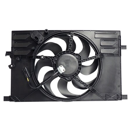 Crown Automotive Cooling Fan Module For Select 15-18 Jeep Renegade, Ram Promaster City, Fiat 500X 68360299AA
